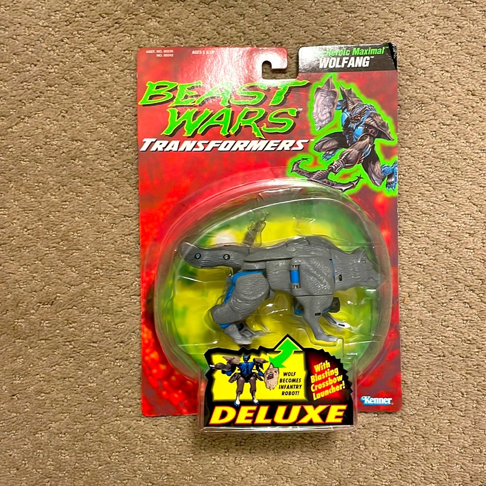 Original wolf gang beast wars transformer